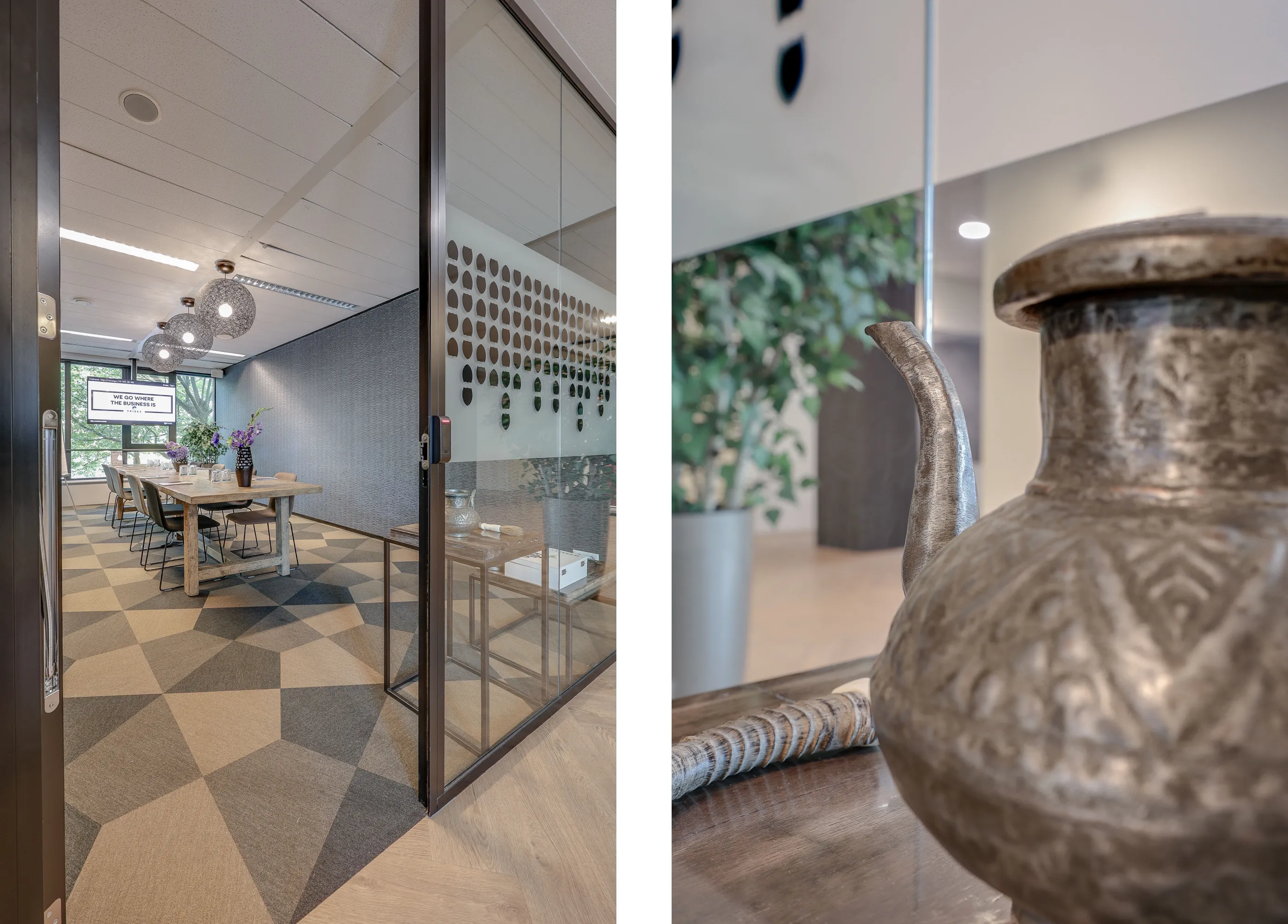 Tribes Amsterdam Adam Smith workspace interior with elegant details